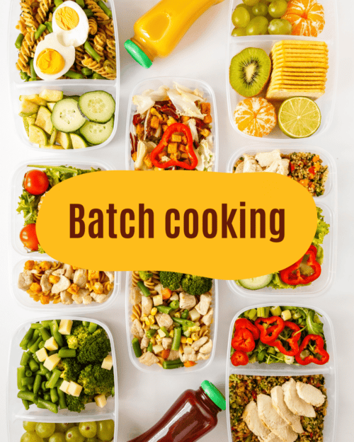 Batch cooking : cuisiner pour sa semaine