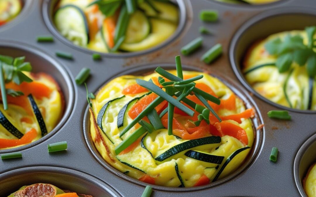 Les mini-frittatas aux légumes : La recette magique pour régaler tes petits chefs (et les grands !)