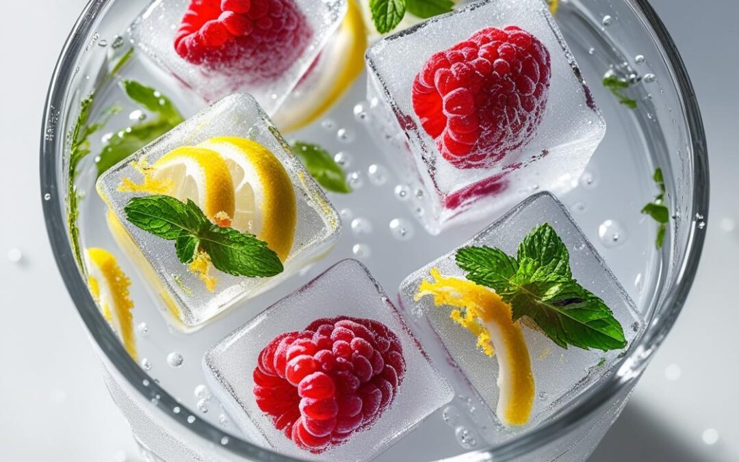 Tes boissons rafraîchissantes vont adorer : Crée des glaçons aux herbes aromatiques et aux fruits !