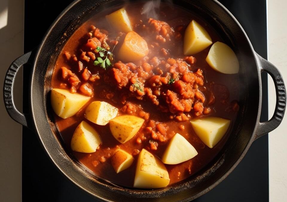 Astuce anti-sel : comment sauver un plat trop salé avec… une simple pomme de terre ! 🥔
