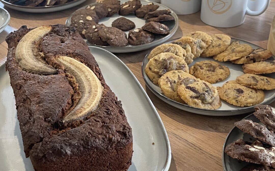 Banana Bread rustique chocolat-noisettes