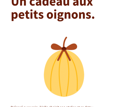 Offrez l'art de la cuisine : la carte cadeau Les Ateliers de Barbara !